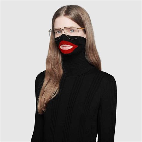 balaclava sweater gucci